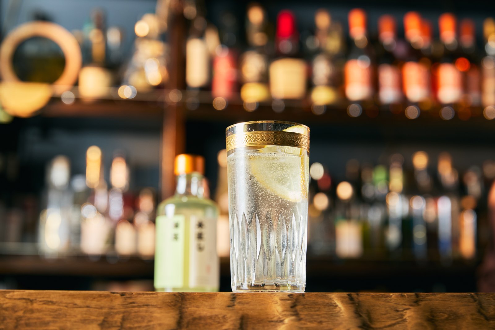 柳蔭の炭酸割り